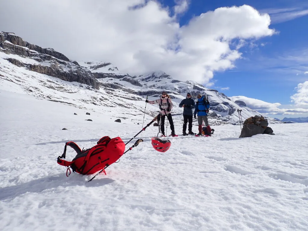 Rutas con raquetas de nieve en el Pirineo Aragonés