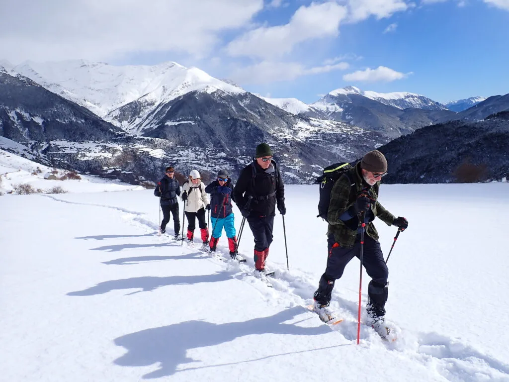 Rutas con Raquetas de nieve en el Pirineo Aragonés