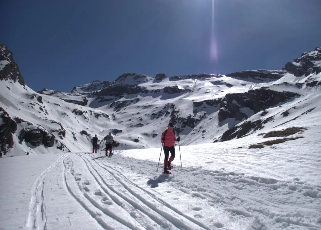 Rutas con Raquetas nieve en el Pirineo Aragonés